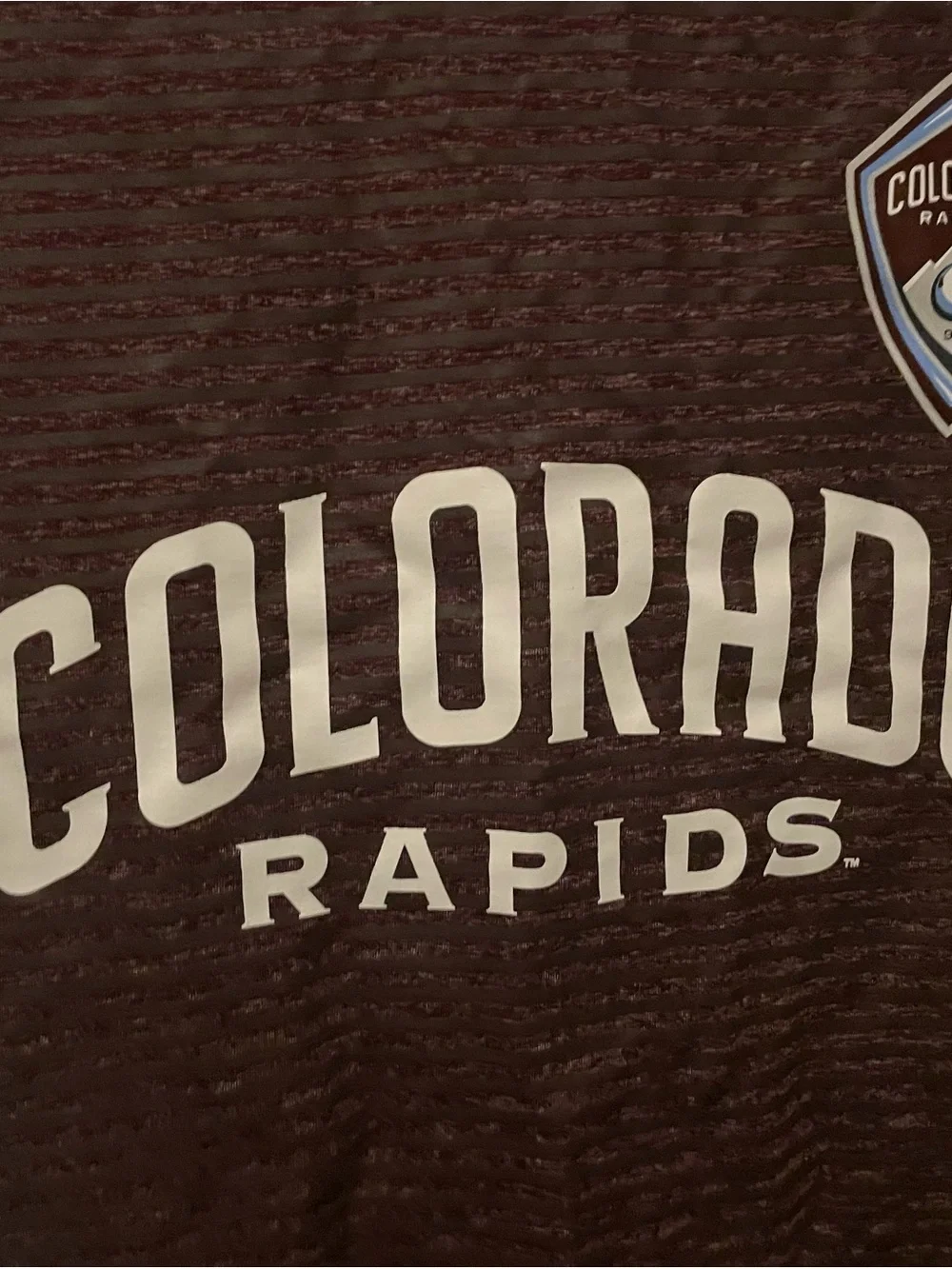 adidas Colorado Rapids Men's Maroon Performance Tee